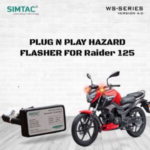 TVS Raider | 125 | Compatible | PNP Hazard Flasher / Adapter / Module | RDR-WS4