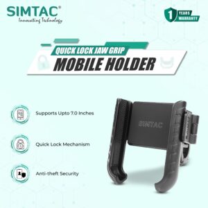 SIMTAC QUICK LOCK JAW GRIP MOBILE HOLDER  JQL1