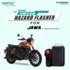 Plug N Play Hazard Flasher With Switch Version 6.0 For JAWA Bikes   JW-WS6