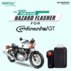 Plug N Play Hazard Flasher With Switch Version 6.0 For Royal Enfield Continental GT 650  GT-WS6