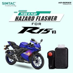 Yamaha R15  | Compatible | Simtac | With Switch [V6.0] | PNP Hazard Flasher / Adapter / Module | YMH-WS6
