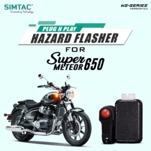 Plug N Play Hazard Flasher With Switch Version 6.0 For Super Meteor 650  RBC650-WS6