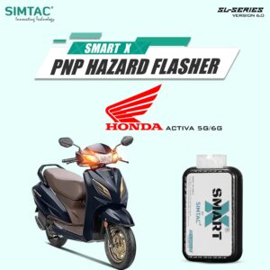 HONDA ACTIVA 5G & 6G SIMTAC SWITCHLESS SMART-X HAZARD FLASHER ACTIV6-SL6