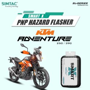 KTM ADVENTURE 250 & 390 SIMTAC SWITCHLESS SMART-X HAZARD FLASHER ADV-SL6