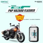 Simtac smart-x hazard flasher for royal enfield classic & classic reborn (REA-SL6)