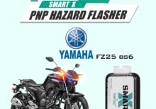 Simtac smart-x hazard flasher for yamaha f25 BS6 (FZ25B6-SL6)
