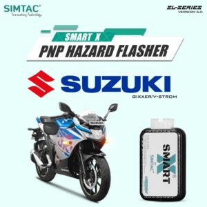 SUZUKI GIXXER/V STROM SIMTAC SWITCHLESS SMART-X HAZARD FLASHER VGR-SL6