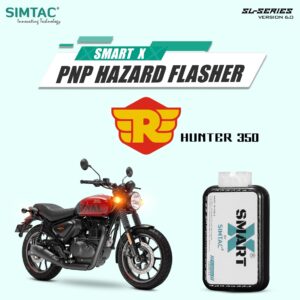 ROYAL ENFIELD HUNTER 350 SIMTAC SWITCHLESS SMART-X HAZARD FLASHER REA-SL6