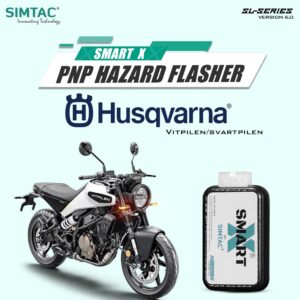 HUSQVARNA VITPILEN 250 & SVARTPILEN 250 SIMTAC SWITCHLESS SMART-X HAZARD FLASHER HVS-SL6