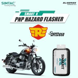 ROYAL ENFIELD SUPER METEOR 650 SIMTAC SWITCHLESS SMART-X HAZARD FLASHER RBC650-SL6