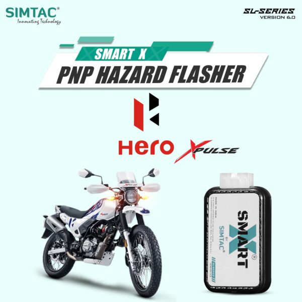 HERO XPULSE SIMTAC SWITCHLESS SMART-X HAZARD FLASHER XPS-SL6