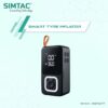 Simtac Portable Digital Tyre Inflator Air Compressor Pump for Car & Bike – INF607