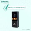 SIMTAC Portable Digital Tyre Inflator Air Compressor Pump for Car & Bike – INF8006