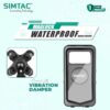 Simtac Maglock waterproof mobile holder with vibration damper (MHML-PRO)