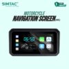 SIMTAC Quick-Detachable Motorcycle GPS Navigation System with Wireless Apple CarPlay & Android Auto – M5